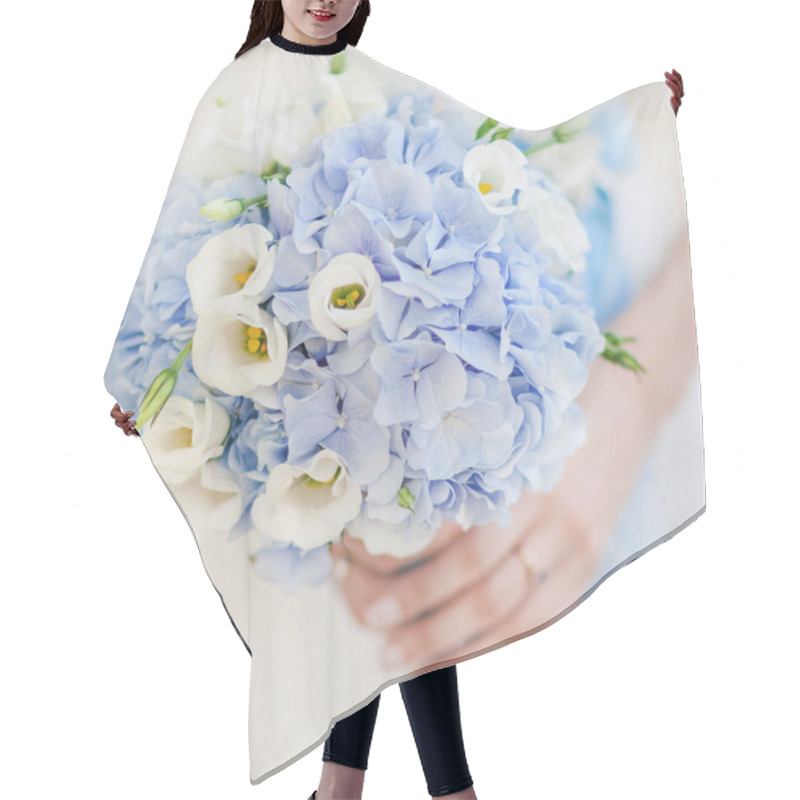 Personality  Wedding Bouquet Hair Cutting Cape