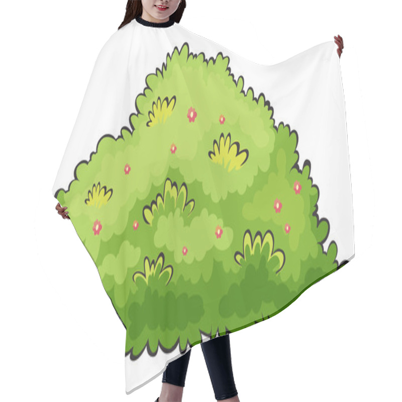 Personality  Green Bush Hair Cutting Cape