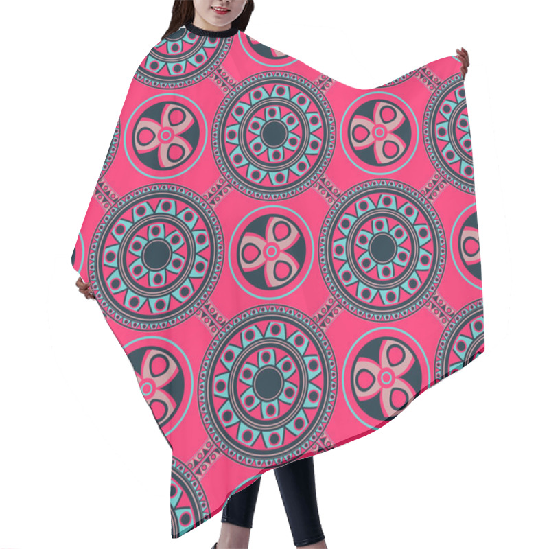 Personality  Africa Triangle Geometric Patterns And Shevron. Hair Cutting Cape