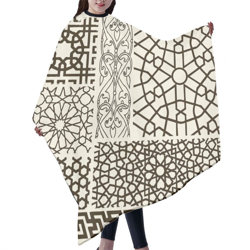 Personality  Arabesque Designs Hair Cutting Cape