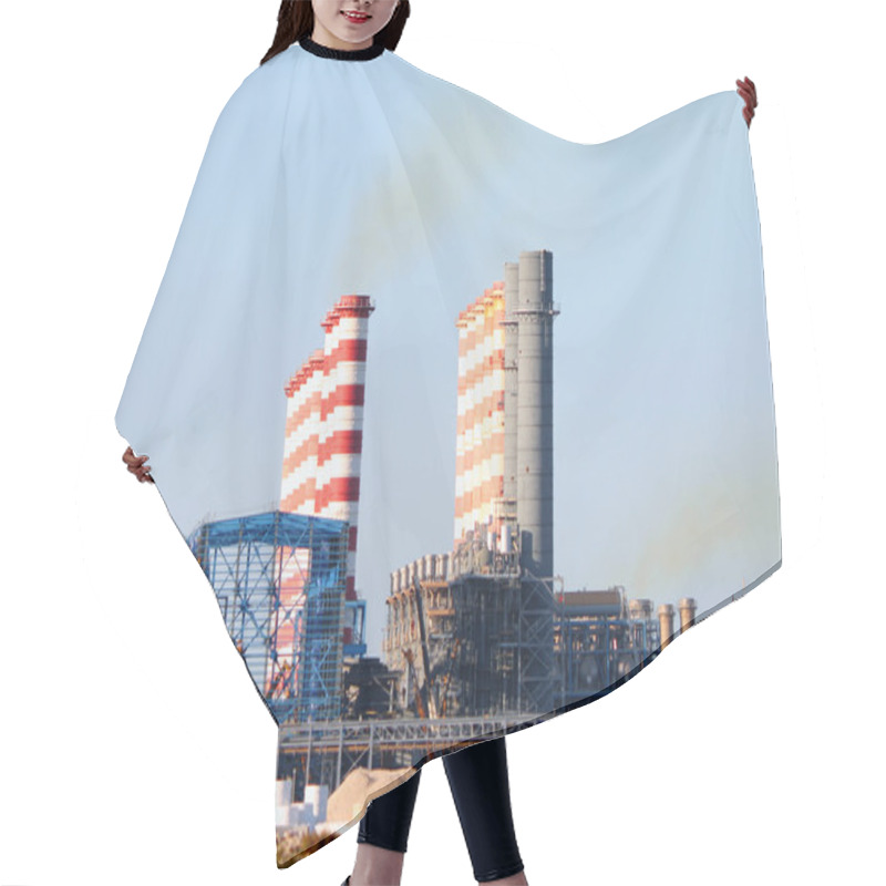 Personality  Qatar Power And Water Plant Hair Cutting Cape