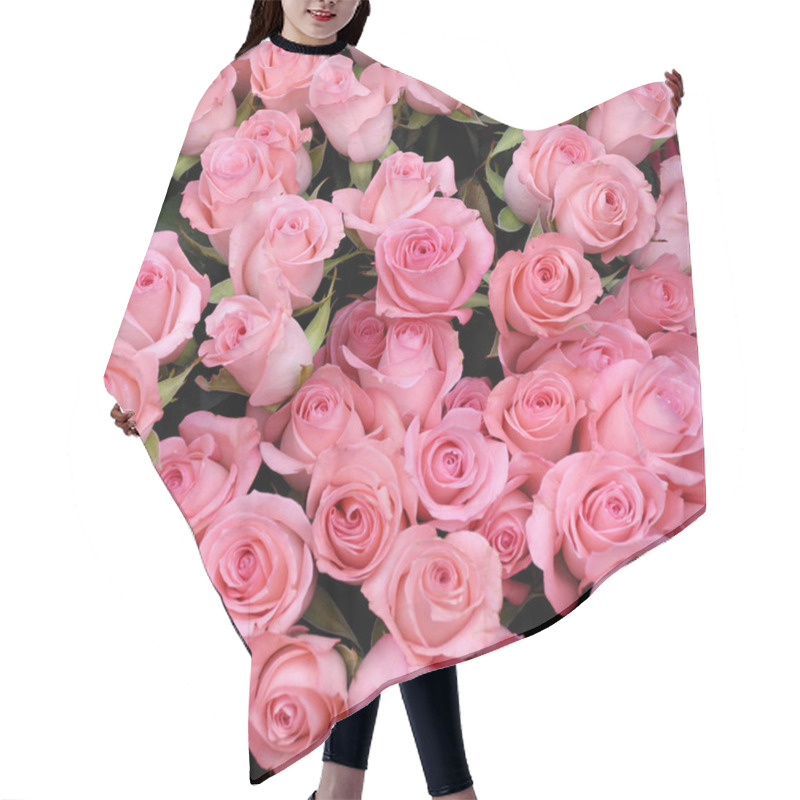 Personality  Roses Background Hair Cutting Cape