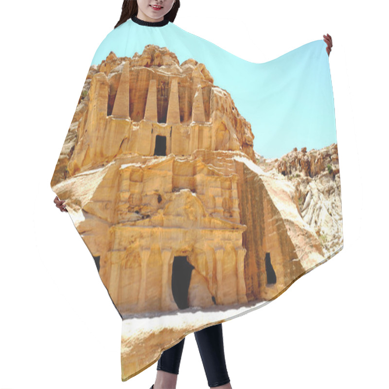 Personality  The Ancient City Of Petra, Jordan Hair Cutting Cape