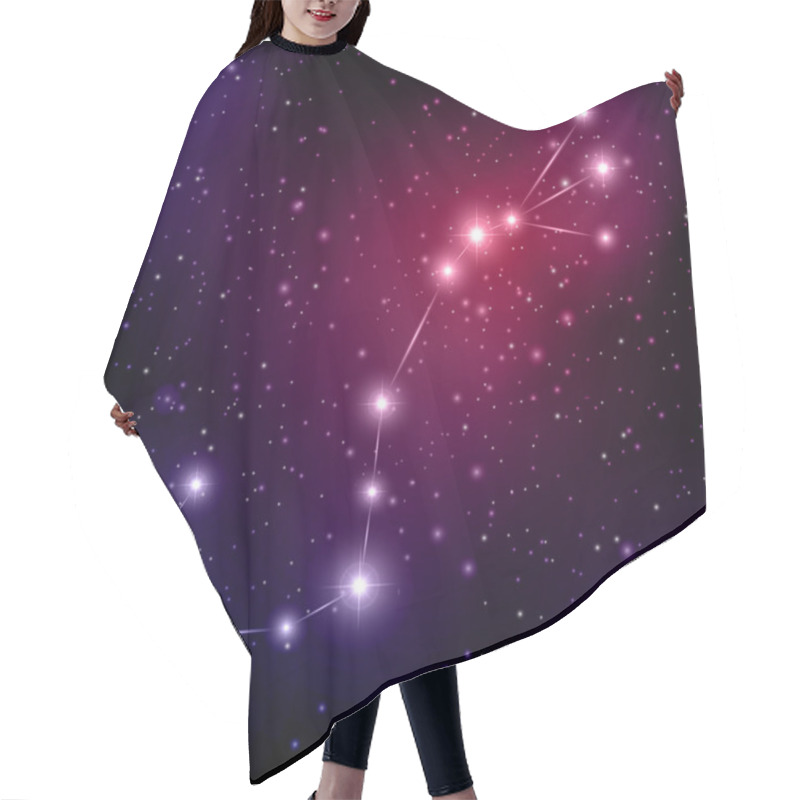 Personality  Scorpio Constellation Hair Cutting Cape