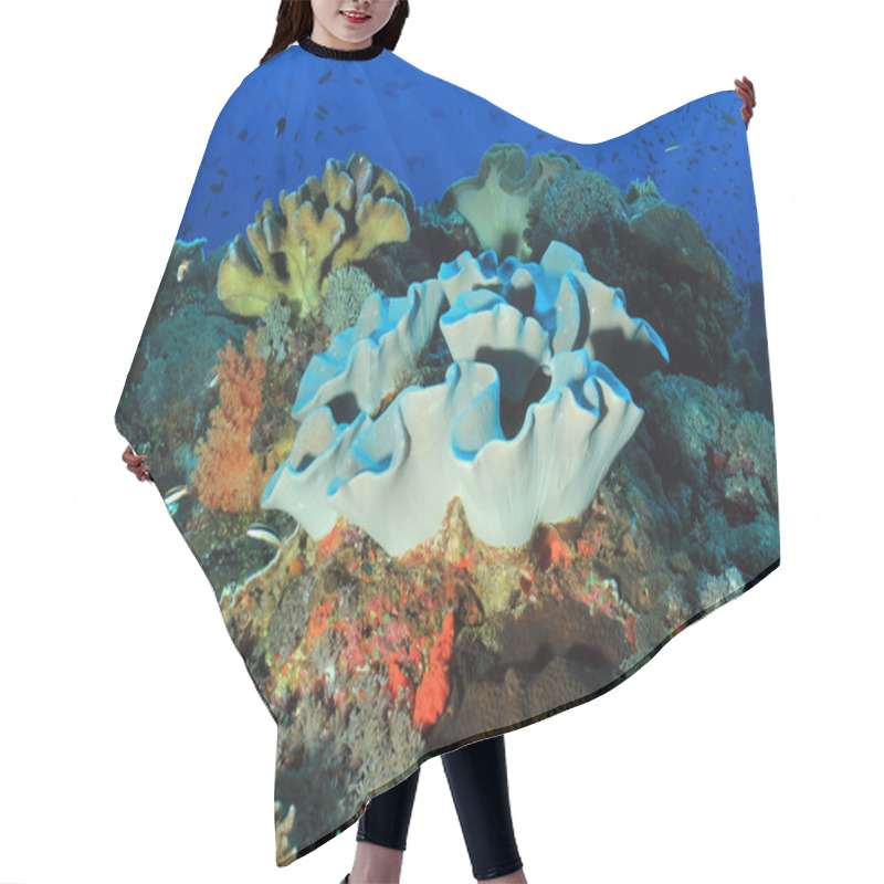 Personality  Coral Reef Bali Hair Cutting Cape