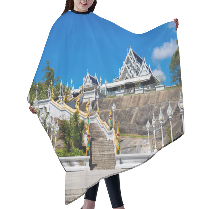 Personality  Krabi Wat Kaew Korawaram Temple Hair Cutting Cape