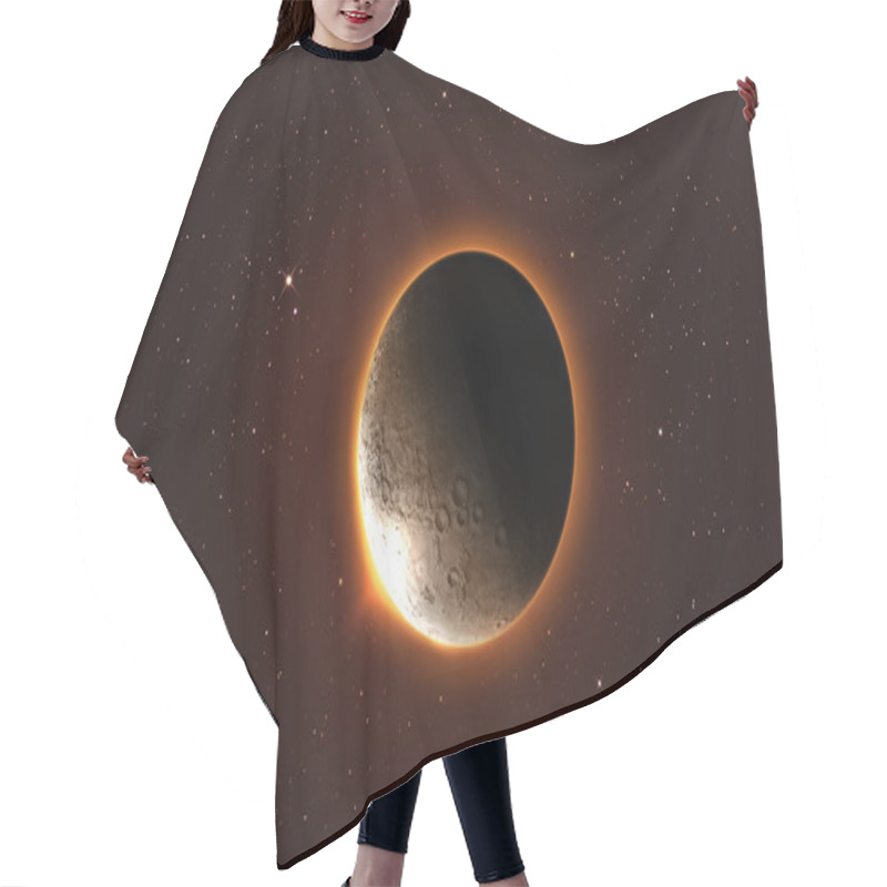 Personality  Lunar Eclipse Hair Cutting Cape