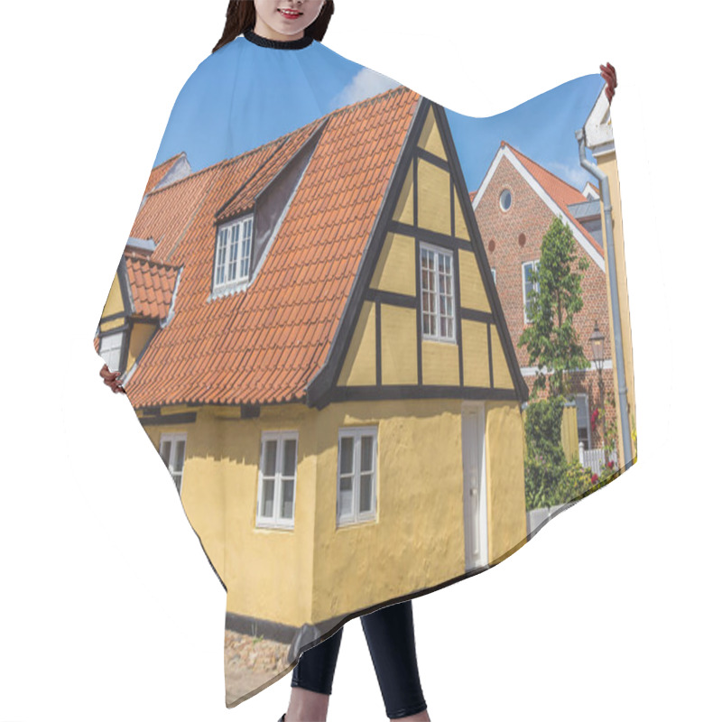 Personality  Little Yellow House In The Old Center Of Ribe, Denmark Hair Cutting Cape