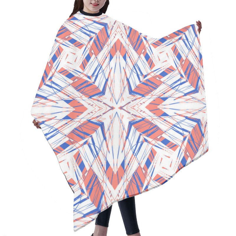 Personality  Hipster Graphic Pattern Hair Cutting Cape