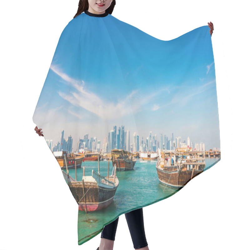 Personality  Waterfront In Doha Qatar  Hair Cutting Cape