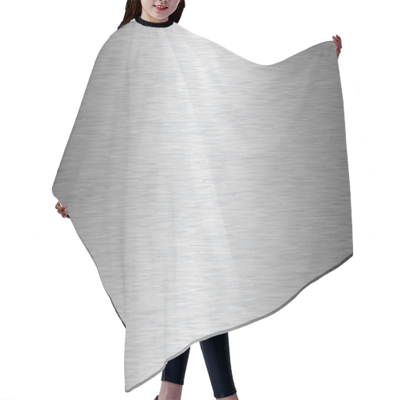 Personality  Gray Metal Background Hair Cutting Cape