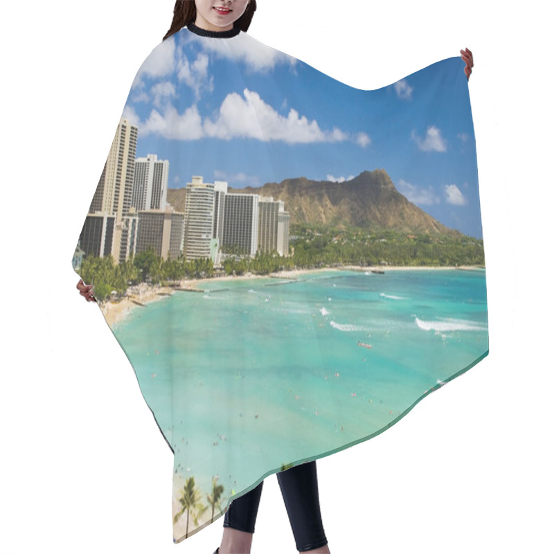 Personality  Waikiki Beach, Hawaii Hair Cutting Cape