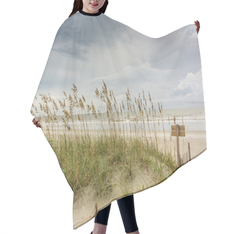 Personality  Sea Oats On Dune Hair Cutting Cape