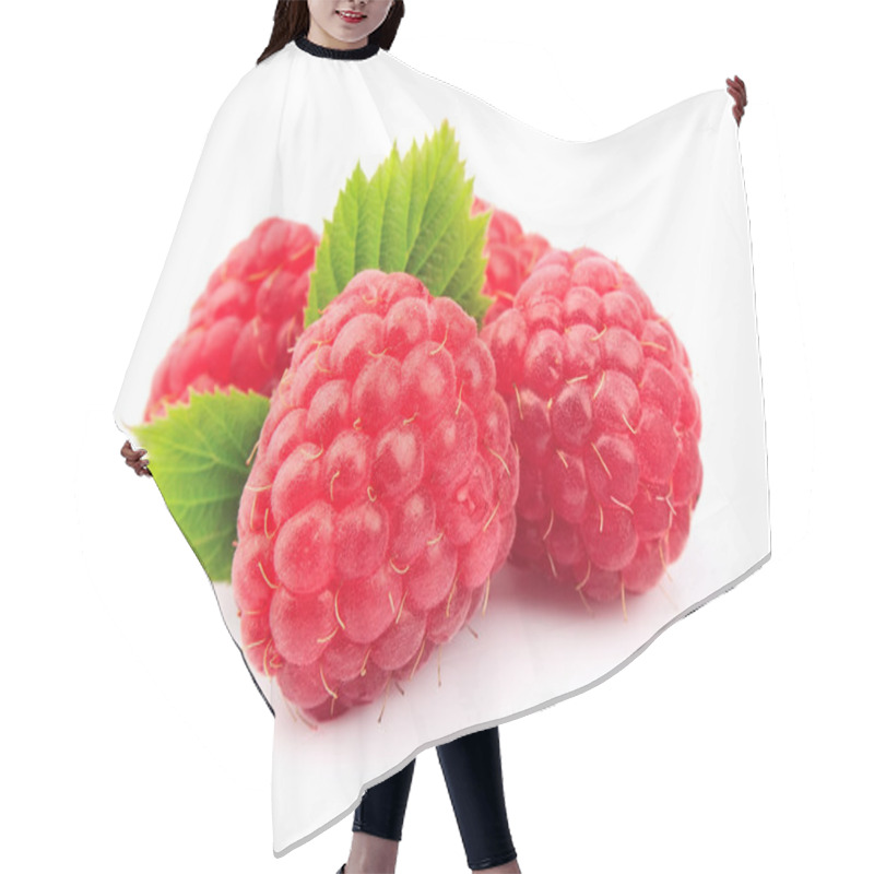 Personality  Sweet Raspberry Hair Cutting Cape