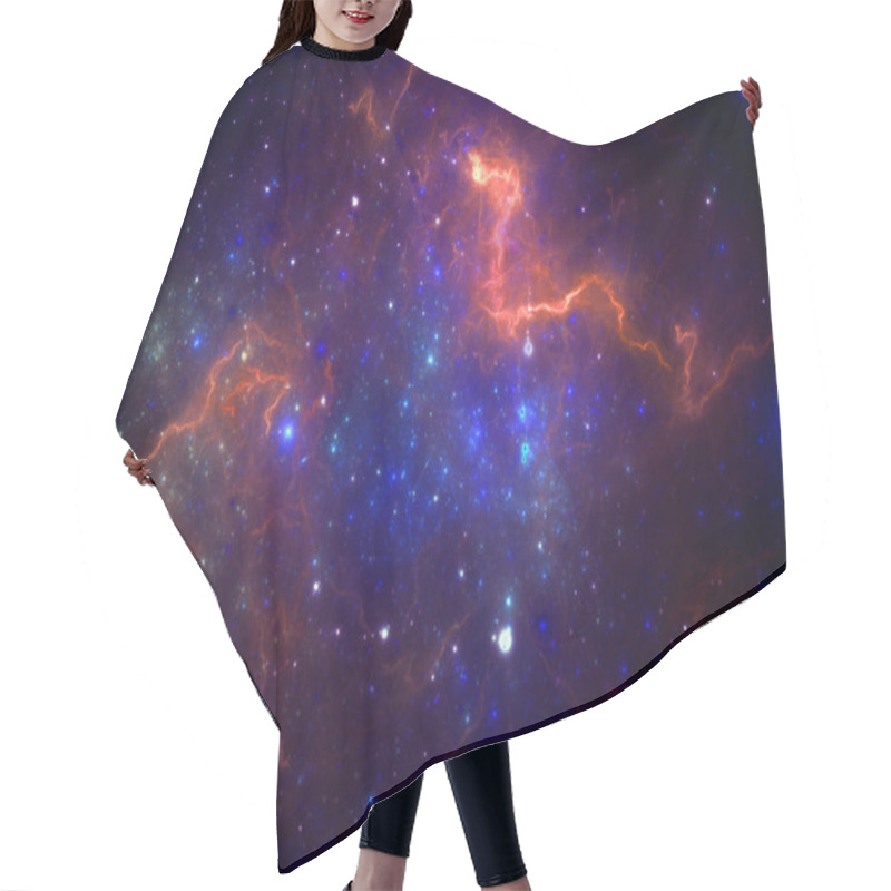 Personality  Deep Space Nebula Hair Cutting Cape