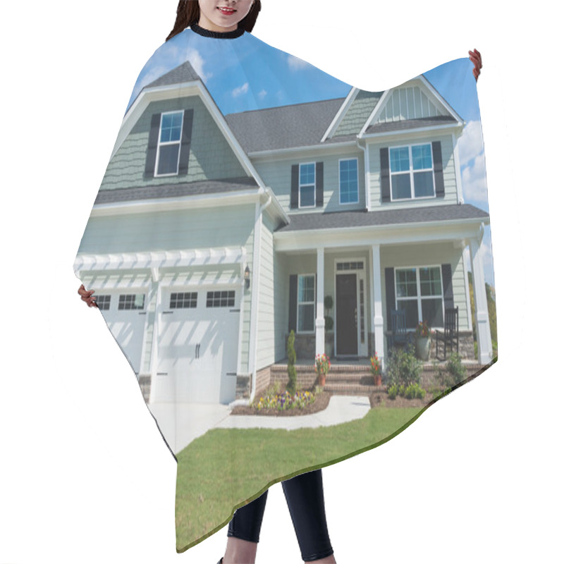 Personality  New Suburban House Hair Cutting Cape