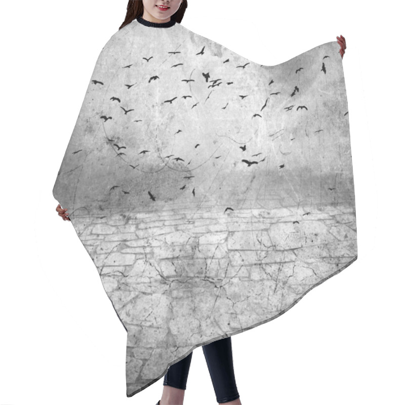 Personality  Birds In The Sky Hair Cutting Cape