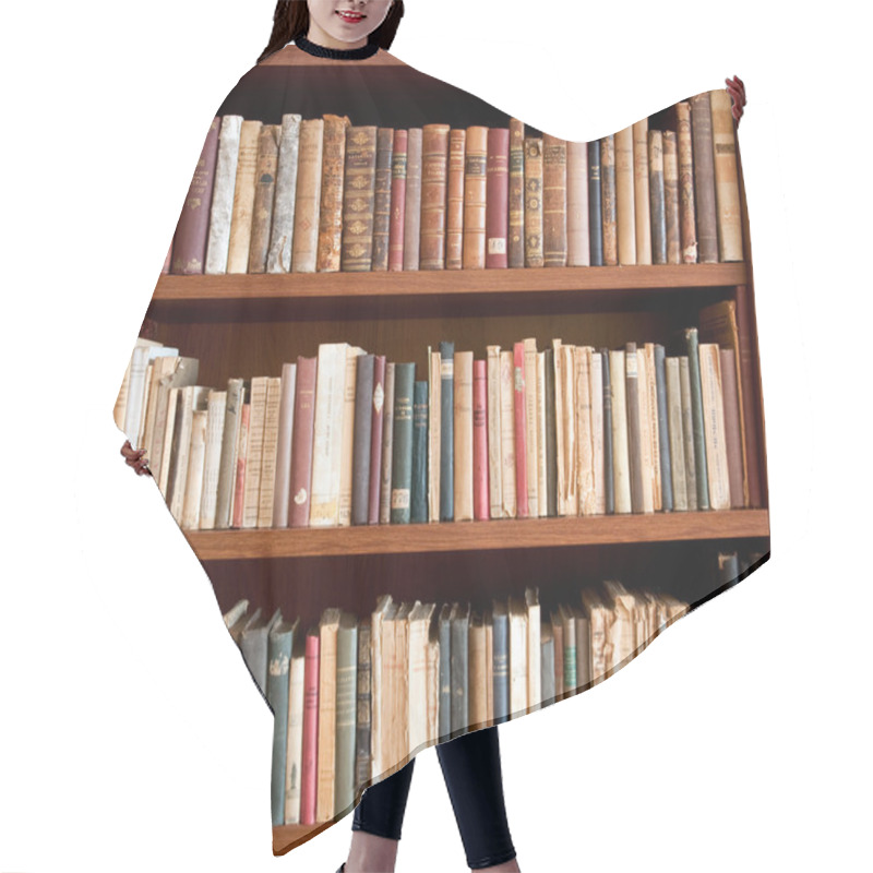 Personality  Old Books Hair Cutting Cape