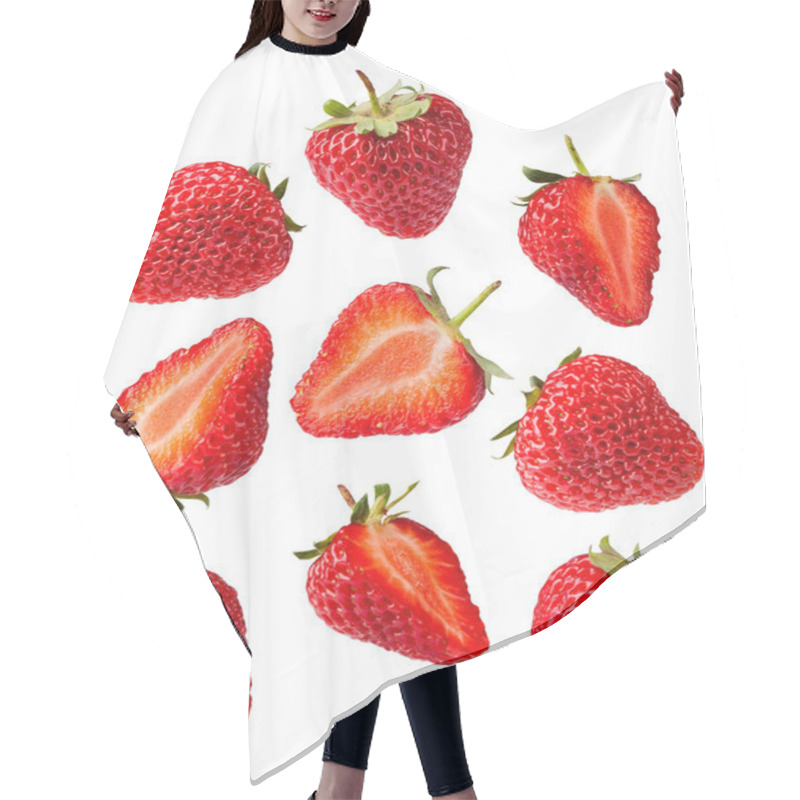 Personality  Set Of Strawberries Hair Cutting Cape