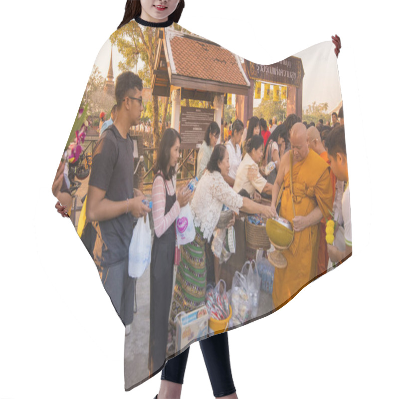 Personality  ASIA THAILAND SUKHOTHAI LOY KRATHONG  Hair Cutting Cape