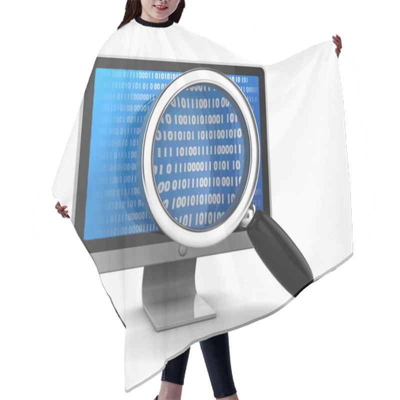 Personality  Data Search Hair Cutting Cape