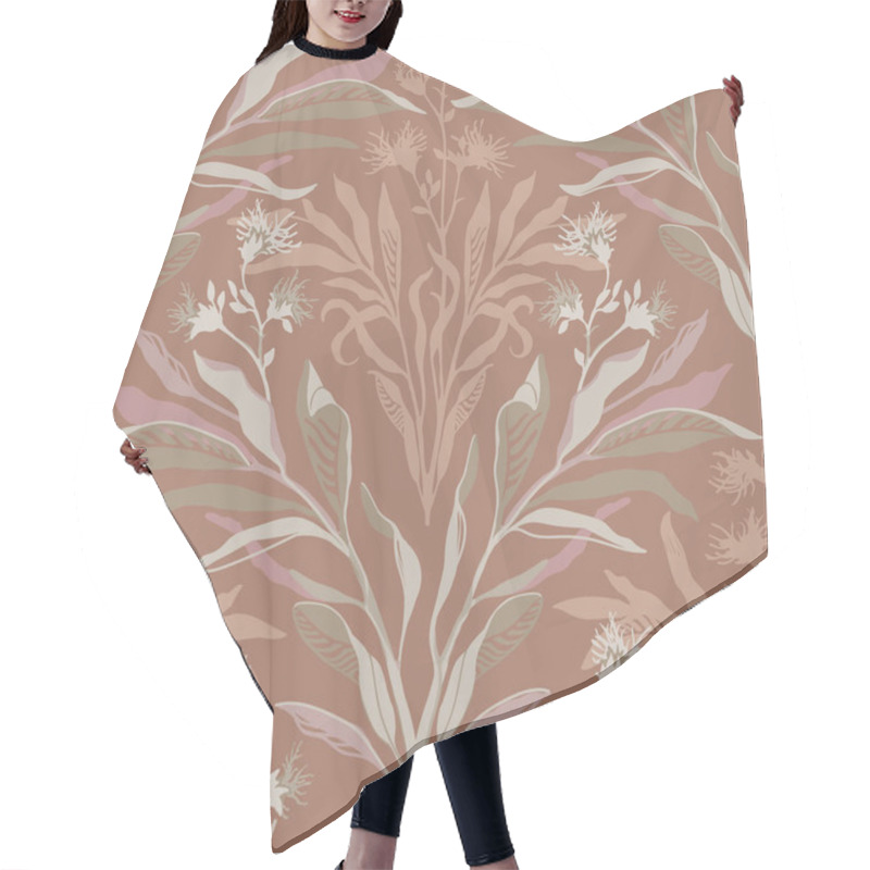 Personality  Use For Classic Ornamental Style Projects Or As A Stylish Backdrop For Digital And Print Materials Suitable For Fashion Design And Artistic Applications Hair Cutting Cape