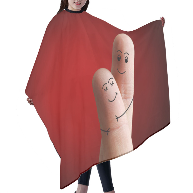 Personality  Valentines Day Hair Cutting Cape