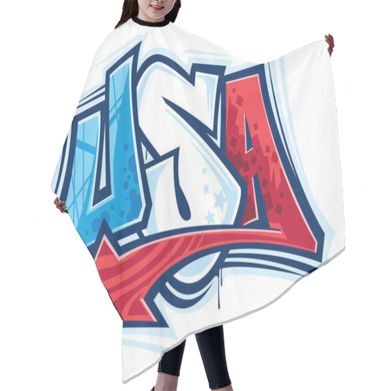 Personality  United States Of America Hair Cutting Cape