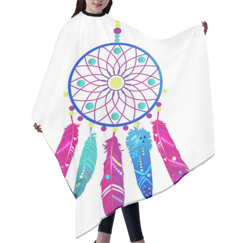 Personality  Abstract  Dream Catcher Hair Cutting Cape