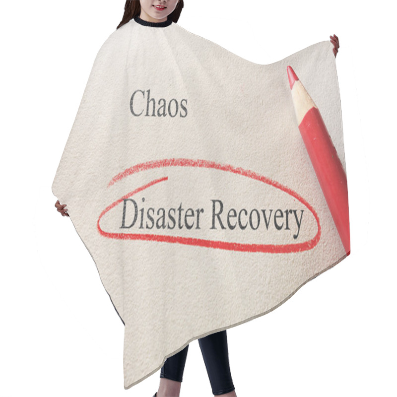 Personality  Disaster Recovery Hair Cutting Cape