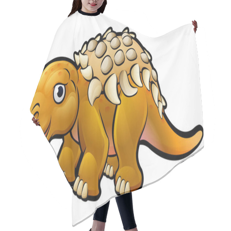 Personality  Ankylosaurus Dinosaur Cartoon Character Hair Cutting Cape