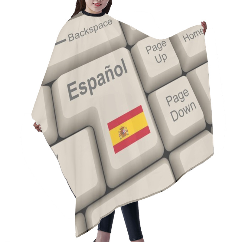 Personality  Spanish Hair Cutting Cape