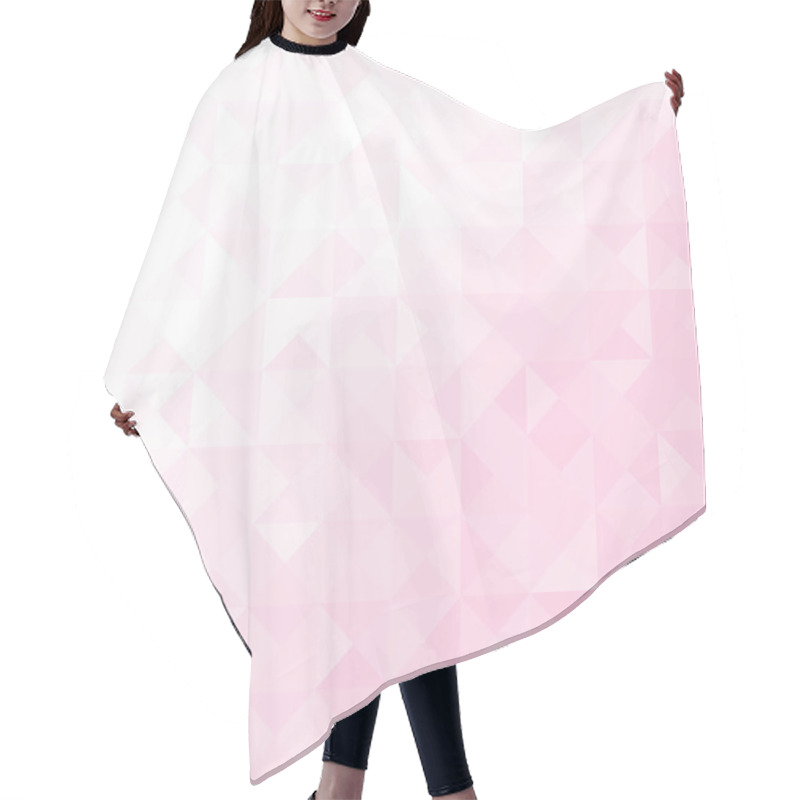 Personality  Pale Pink Background Hair Cutting Cape