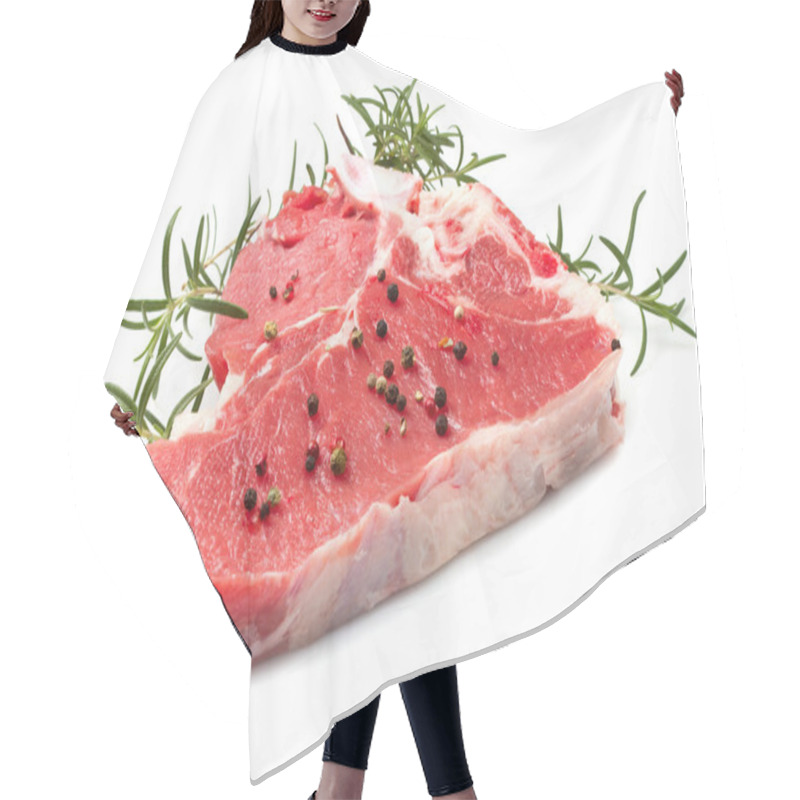 Personality  Raw T-bone With Rosemary Hair Cutting Cape