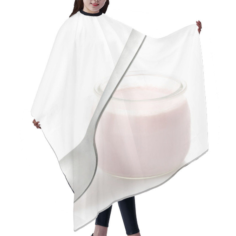 Personality  Strawberry Yoghurt Ready To Eat Hair Cutting Cape