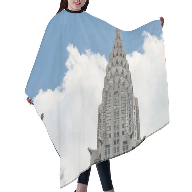 Personality  Crysler Building Hair Cutting Cape