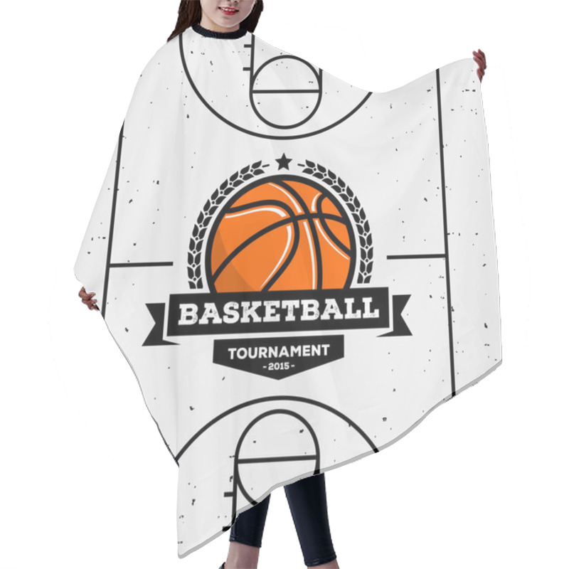 Personality  Basketball Hair Cutting Cape