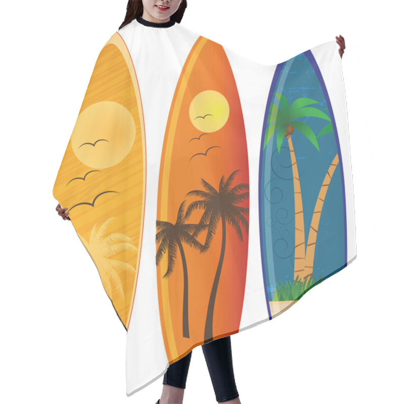 Personality  Surf Hair Cutting Cape