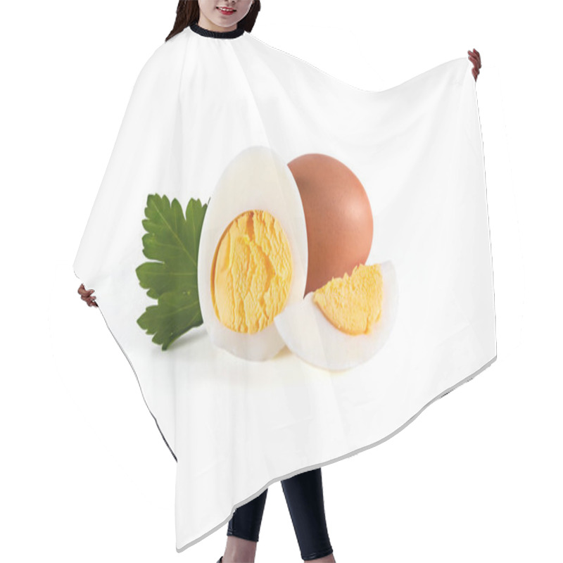 Personality  Half Boiled Egg Hair Cutting Cape