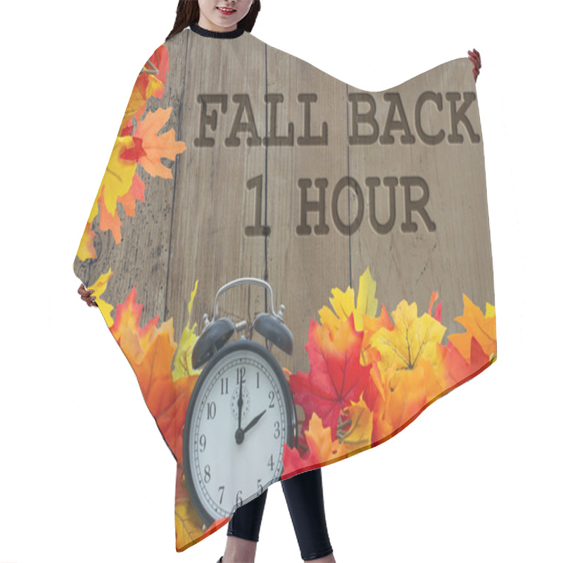 Personality  Fall Time Change Hair Cutting Cape