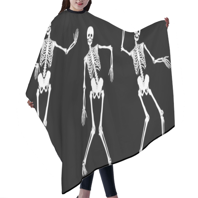 Personality  Drunk Skeletons Hair Cutting Cape