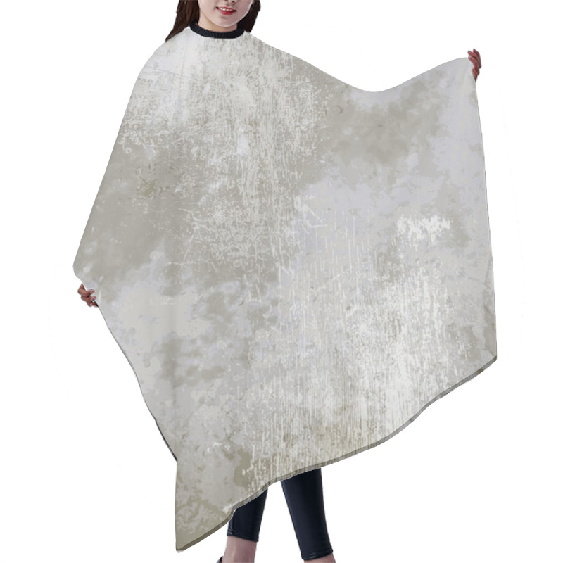 Personality  Vertical Old Texture Hair Cutting Cape