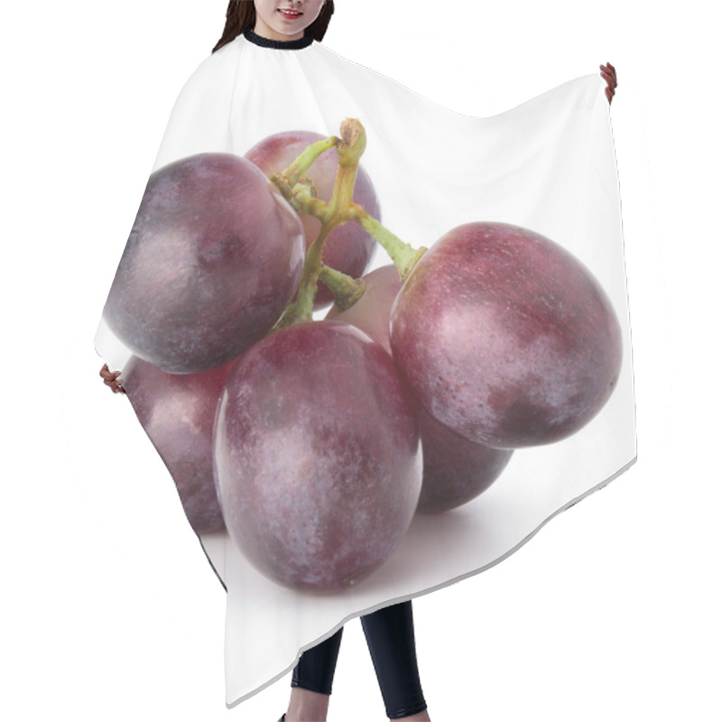 Personality  Red Grapes Berry Bunch Hair Cutting Cape