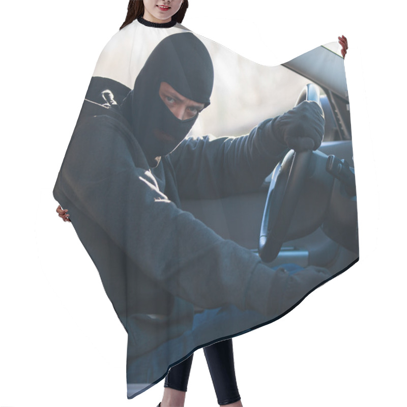 Personality  Car Thief Hair Cutting Cape