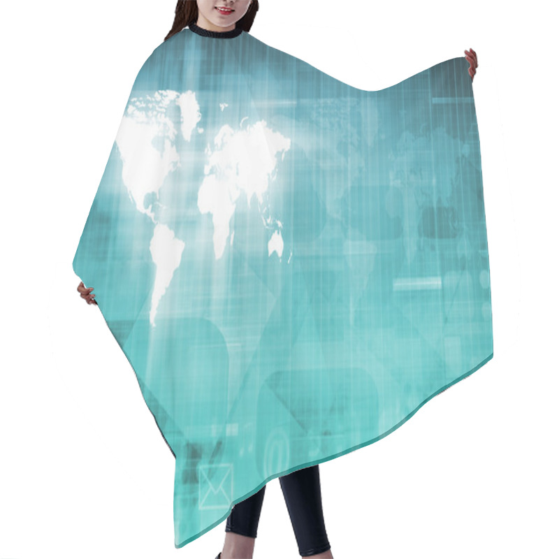 Personality  Web Application System Hair Cutting Cape