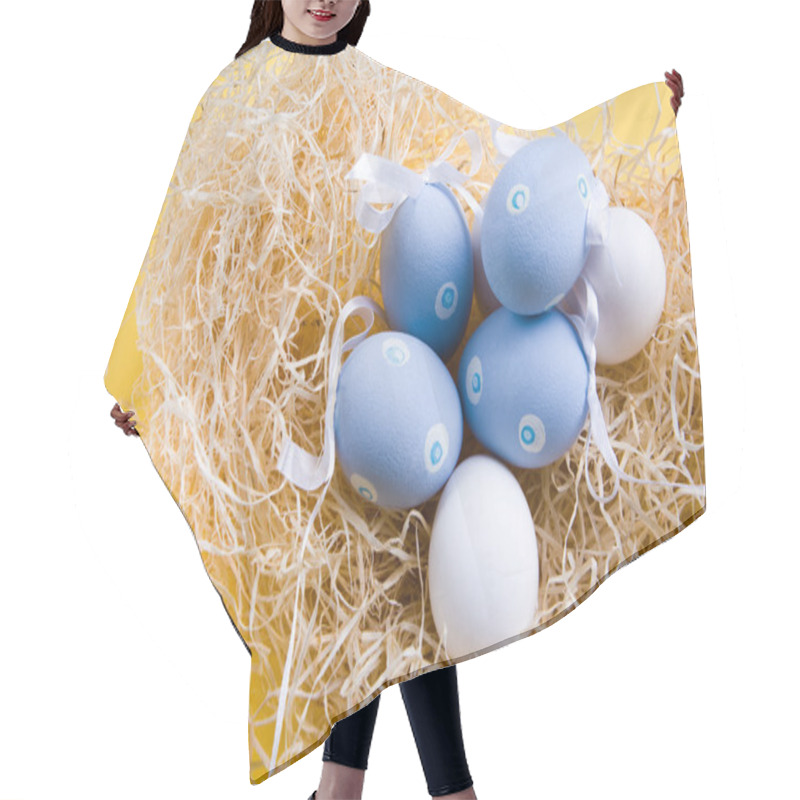 Personality  Several Easter Eggs Hair Cutting Cape