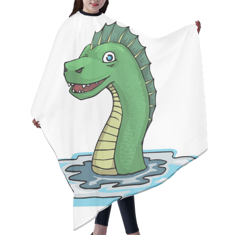 Personality  Sea Serpent Hair Cutting Cape