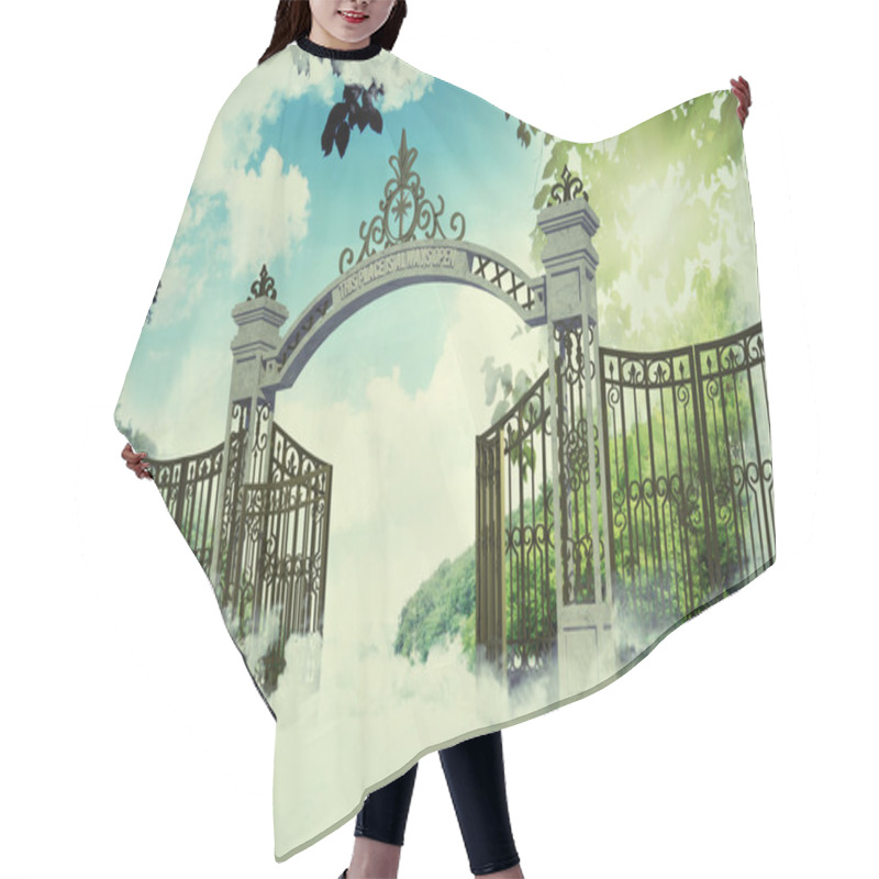 Personality  Heaven Gate Hair Cutting Cape