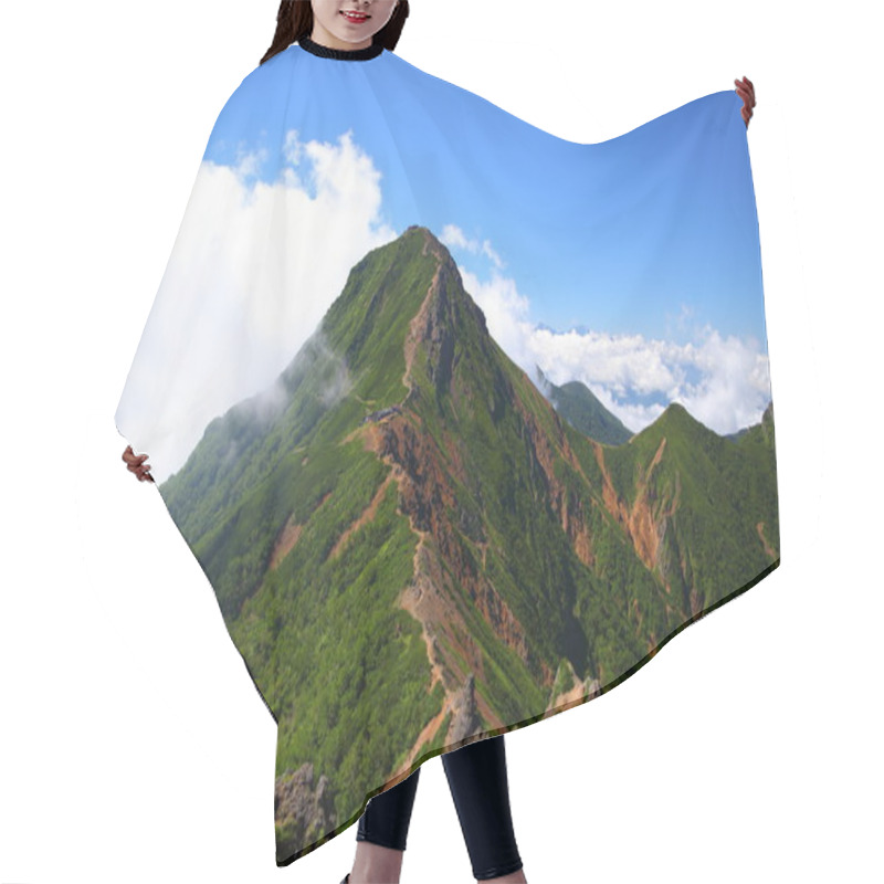 Personality  Mountain Peak Hair Cutting Cape