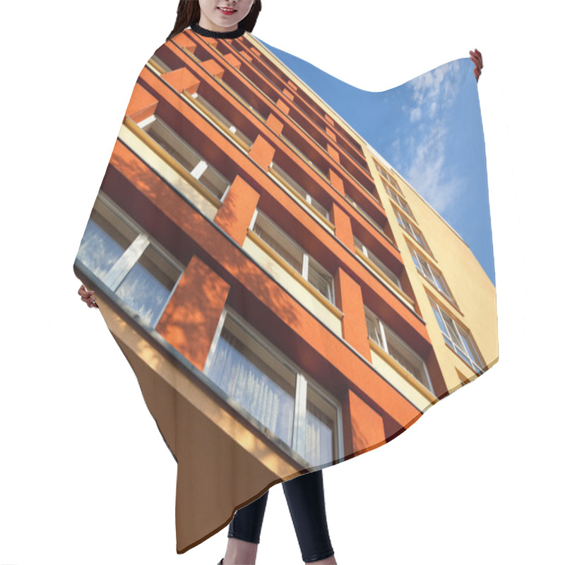 Personality  Modern Building Hair Cutting Cape